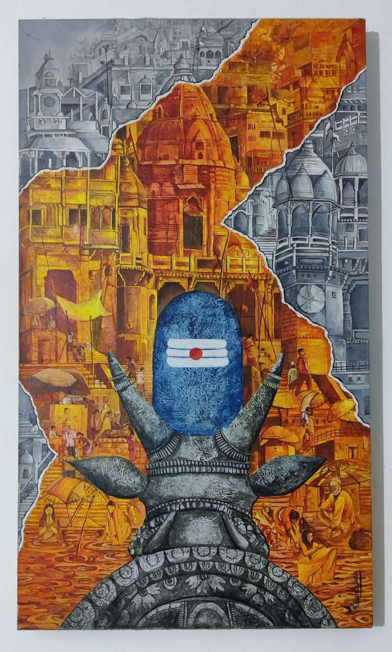 inseparable(acrylic) 24x42 inch price rs.68000