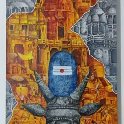 inseparable(acrylic) 24x42 inch price rs.68000